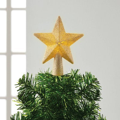  Mini Star Christmas Treetop LED Lights With Battery Pack 26in Lead In Wire - Wondershop™