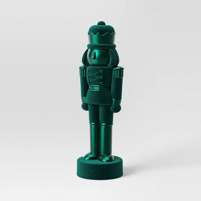  11.5" Christmas Nutcracker With Glittered Finish - Wondershop™