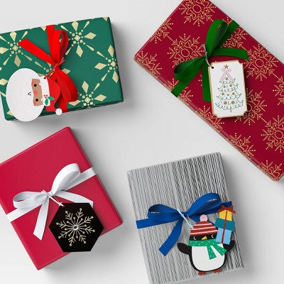  100ct Christmas Tie-On Gift Tags Classic Icons Multi-Pack - Wondershop™