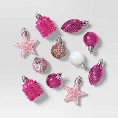  25ct Christmas 30mm Ornament Set - Wondershop™