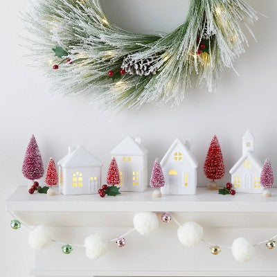  30ct Red Berries Christmas Sprigs - Wondershop™: Holly Gift Tie-Ons, Multicolor Decoration