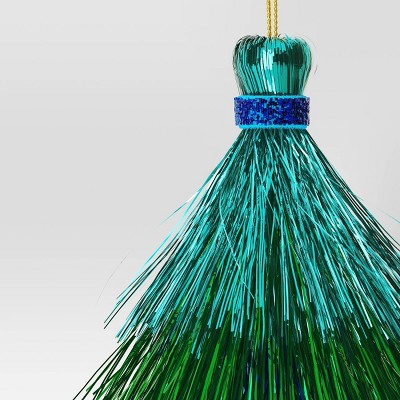  3' 5" Christmas Mini Tassel Ornament Set Green/Hot Pink/Blue - Wondershop™