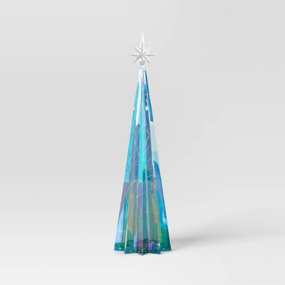  18.75" Christmas Iridescent Tree With Star - Wondershop™
