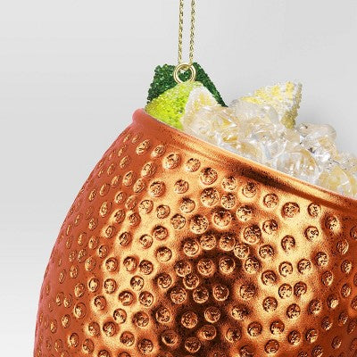  Christmas Resin Moscow Mule Ornament - Wondershop™