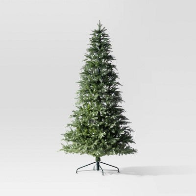  7.5' Pre-Lit LED Balsam Fir Artficial Christmas Tree With Color Changing, Flashing, Fading Lighting Effects - Wondershop™