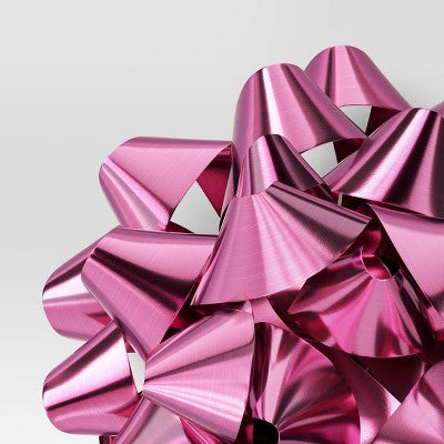  Christmas Humble Cheer Giant Bow Pink - Wondershop™