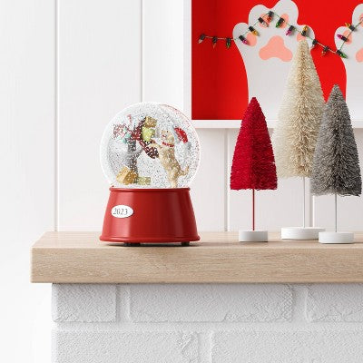  Holiday Dog Mailbox Snow Globe - Wondershop™