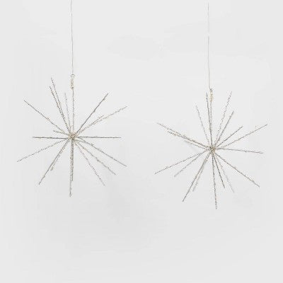  2pk Christmas LED Starburst Novelty 140 Lights Multicolor - Wondershop™
