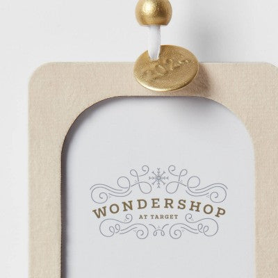  Velvet 2025 Picture Frame Christmas Tree Ornament - Wondershop™