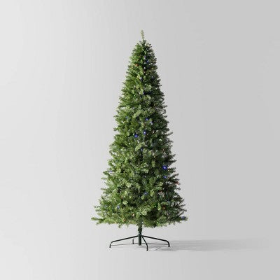  Pre-Lit LED Alberta Spruce Artificial Christmas Tree - Wondershop™