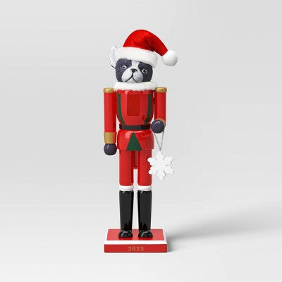  French Bulldog Nutcracker Figure - Wondershop™