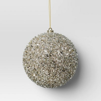  Tinsel Ball Christmas Tree Ornament - Wondershop™