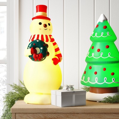  Christmas Lit Blow Mold Snowman Decor - Wondershop™
