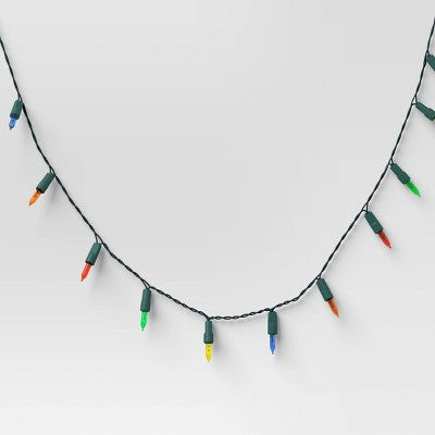  50ct LED Battery Operated Hybrid Miniature String Lights With Green Wire - Wondershop™