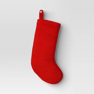  20" Faux Shearling Stocking - Wondershop™