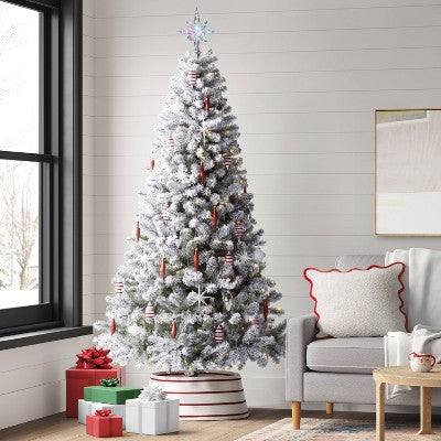  Christmas Lit Plastic Multicolor 8 Point Star Tree Topper - Wondershop™
