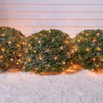  150ct 4'x6' Incandescent Mini Christmas Net Lights With Green Wire - Wondershop™