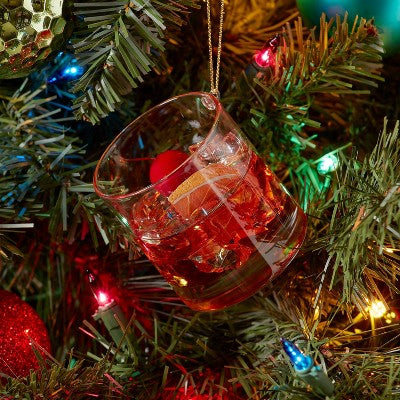  Old Fashioned Cocktail Christmas Tree Ornament - Wondershop™