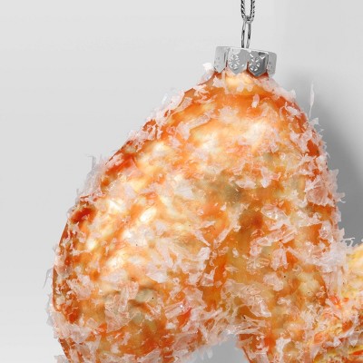  Christmas Glass Chicken Wing Ornament - Wondershop™