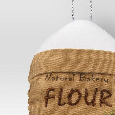 Christmas Fabric Flour Ornament - Wondershop™