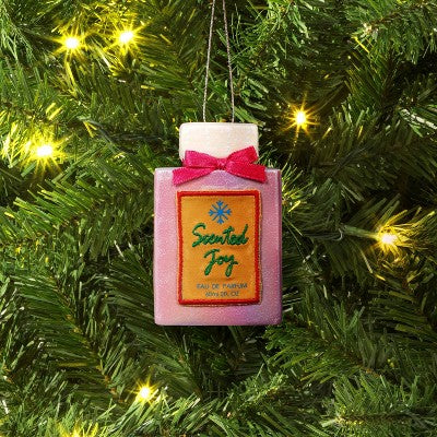  Christmas Fabric Perfume Ornament - Wondershop™
