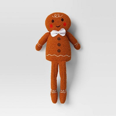 Christmas Fabric Gingerbread Decor - Wondershop™
