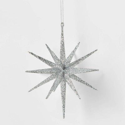  Plastic Spike Starburst Christmas Tree Ornament - Wondershop™