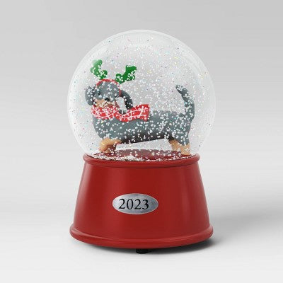  Dachshund Reindeer Snow Globe - Wondershop™