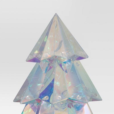  9.6" Christmas Lit Iridescent Tree Decor - Wondershop™