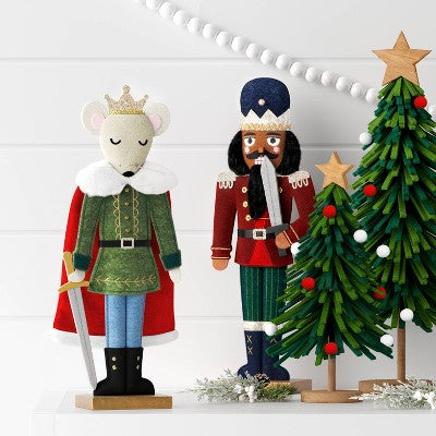  Christmas Fabric Mouse Figural Decor - Wondershop™