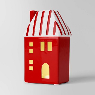  6.25" Christmas Lit Ceramic House - Wondershop™