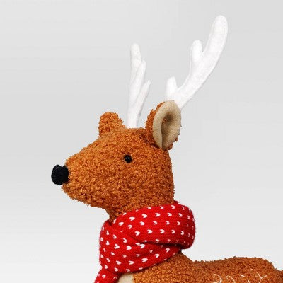  Christmas Fabric Deer Decor - Wondershop™