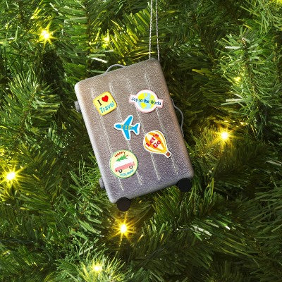  Christmas Luggage Ornament - Wondershop™
