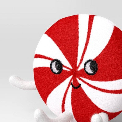  Christmas Felt Duo Figural Peppermint And Gingerbread Man - Wondershop™