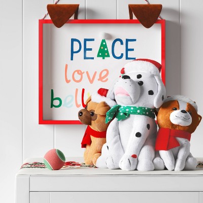  Battery Operated Animated Plush Dogs Figurine - Wondershop™