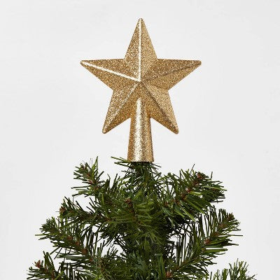 Mini Star Christmas Treetop LED Lights With Battery Pack 26in Lead In Wire - Wondershop™