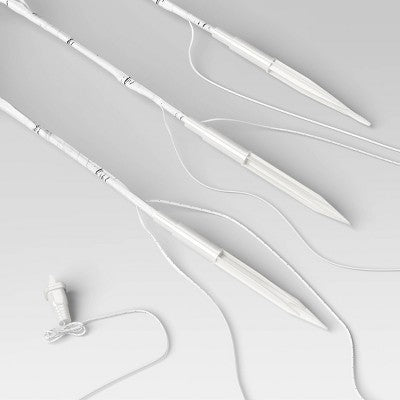  3pc LED Faux Birch Twig Christmas Novelty Sculpture Light Warm White - Wondershop™