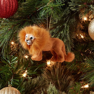  Faux Fur Lion Christmas Tree Ornament - Wondershop™
