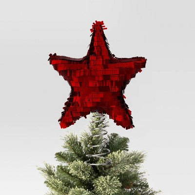  Sequin Fabric Star Tree Topper - Wondershop™