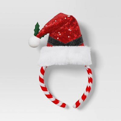  Christmas Santa's Belt Headband - Wondershop™