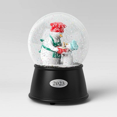  Snowman Cookie Baking Snow Globe - Wondershop™