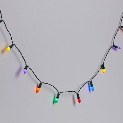  30ct LED Christmas Indoor Outdoor Novelty String Lights With Green Wire - Wondershop™