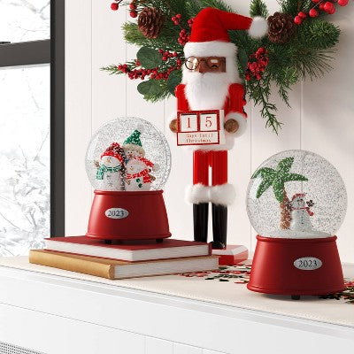  Beach Snowman Snow Globe - Wondershop™
