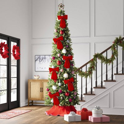  20" Christmas Single Bow Decor - Wondershop™