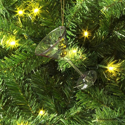  4" Christmas Glass Cocktail Ornament - Wondershop™