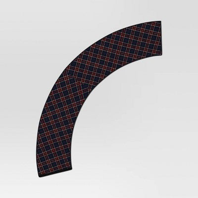  Christmas Roll Up Plaid Tree Collar Blue - Wondershop™