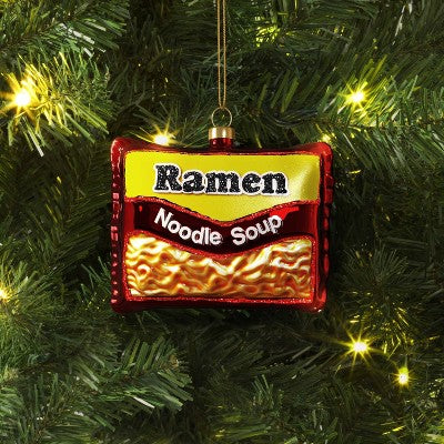  Christmas Glass Ramen Christmas Tree Ornament - Wondershop™
