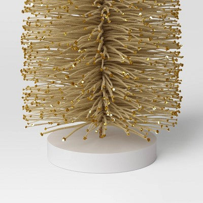  36" Christmas Bottle Brush Tree Sculpture - Wondershop™
