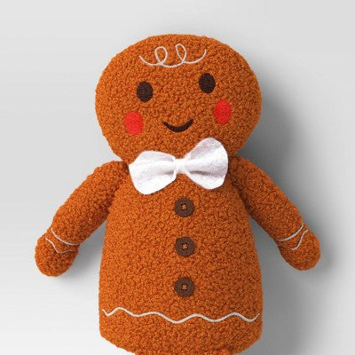 Christmas Fabric Gingerbread Decor - Wondershop™
