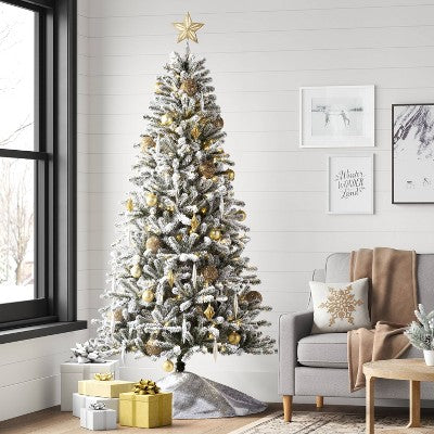  12.25" Warm White Lights Faceted Star Christmas Tree Topper Gold - Wondershop™: Indoor Decor: Indoor Decor: Indoor Decor